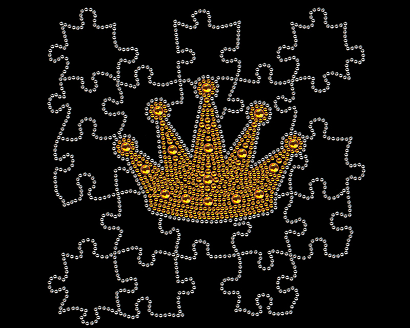 Rhinestone Motifs-Puzzled Royalty(图1)