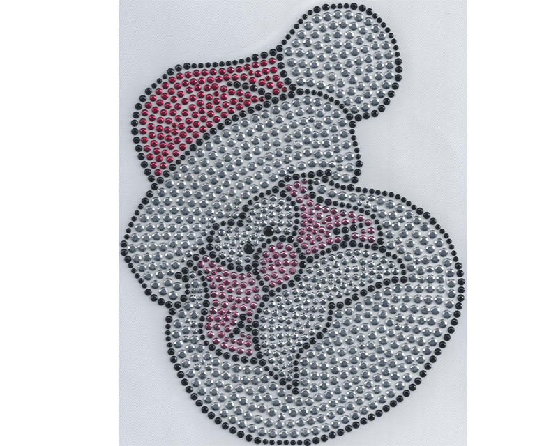 Rhinestone transfer, Hot fix motif, Rhin